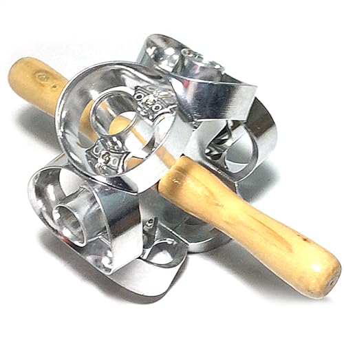Cortador De Donuts - Cortadores De Galletas Circulares | Cortador Giratorio De Donuts, Molde De Galletas Para Hornear | Máquina De Repostería, Rodillo Para Hornear, Herramientas De Cocina, Altamente E