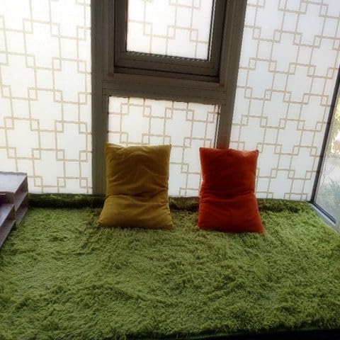 Tapis décoratif en peluche pour une chambre cocooning et chaleureuse