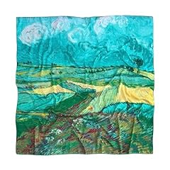 Wheat Field at Auvers Under a Cloudy Sky