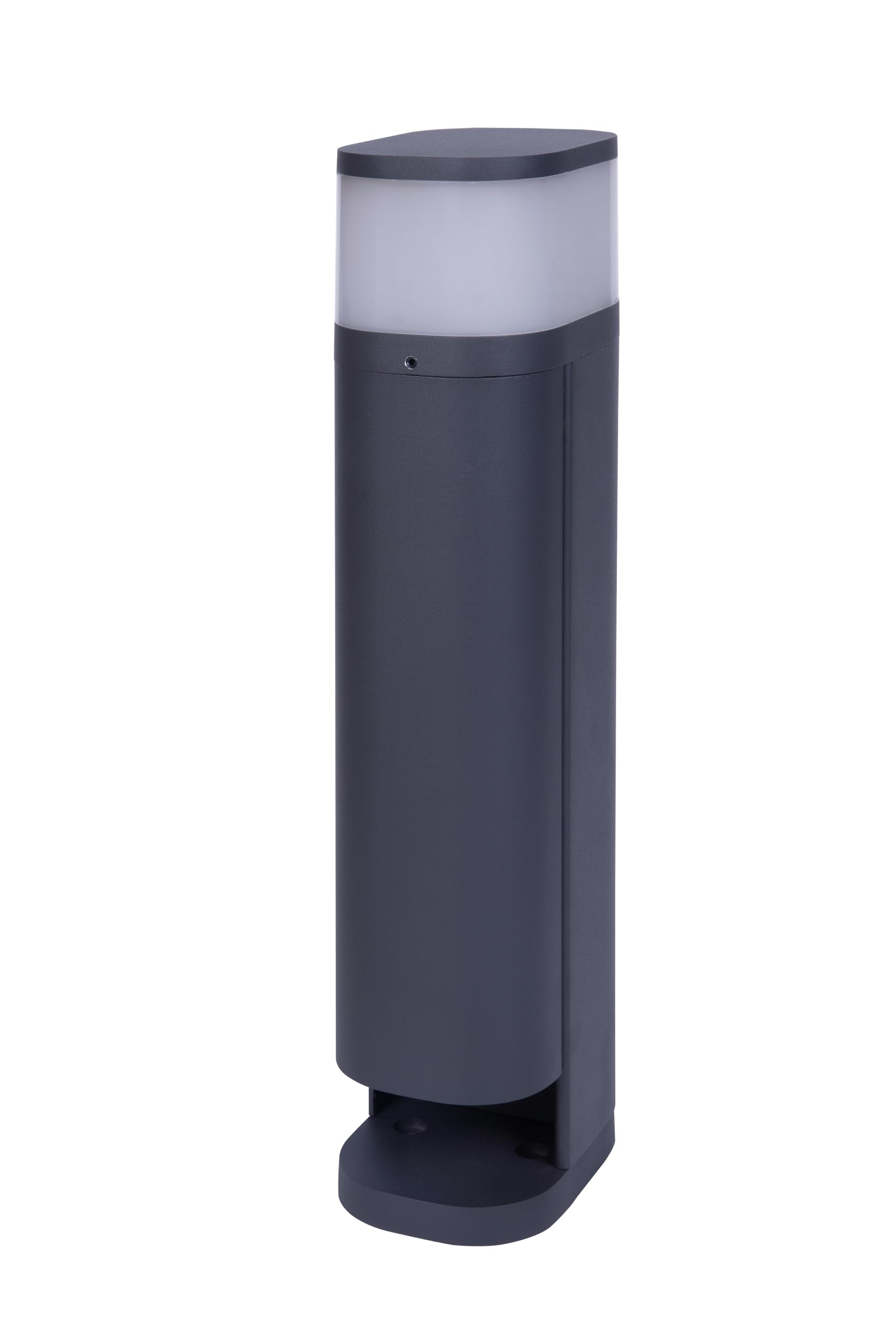 BOLD Lampa słupkowa z podwójnym gniazdkiem (czujnik zmierzchu, Smart Home)