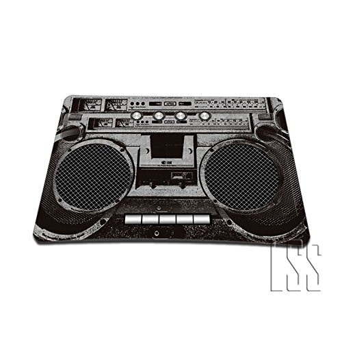 Cassette Player Design Colored 1 X Standard 7 x 9 Rectangle Non - Slip Rubber Mouse Pad