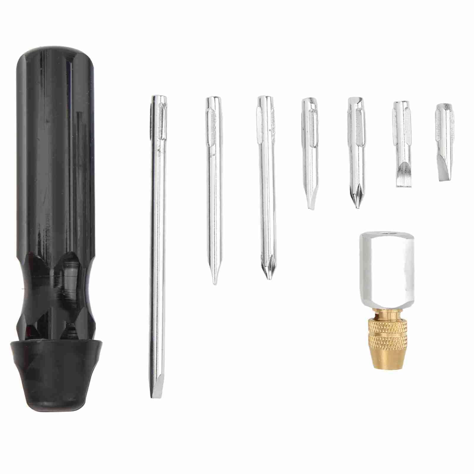 Herramienta de Llave de Ajuste del Carburador, 10 Piezas Destornillador Biselado de 90 Grados Ángulo Motor Carb Tune Up Herramienta de Ajuste Kit de Herramientas de Carburador
