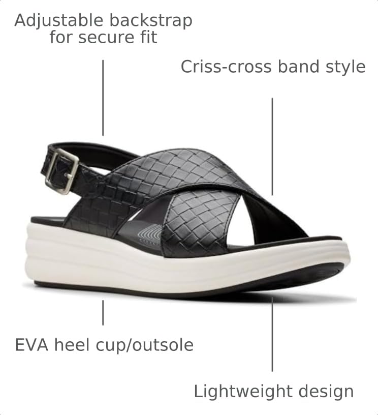 Image of Clarks Women's Drift Sun | Casual Sandals