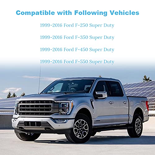WMPHE Compatible with Truck Bed Mounting Bolt Nut Hardware Kit 1999-2016 Ford F250 F350 Super Duty Truck Replaces OEM W706640S900 W706641S900 W708770S436 XC3Z9900038AA 924-311