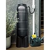 ディノス ガーデニングツール 庭手入用品 英国Strata社製雨水貯水タンク ブラック 容量100L