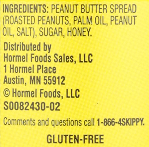 Image of Skippy Peanut Butter, Honey Creamy, 15 oz