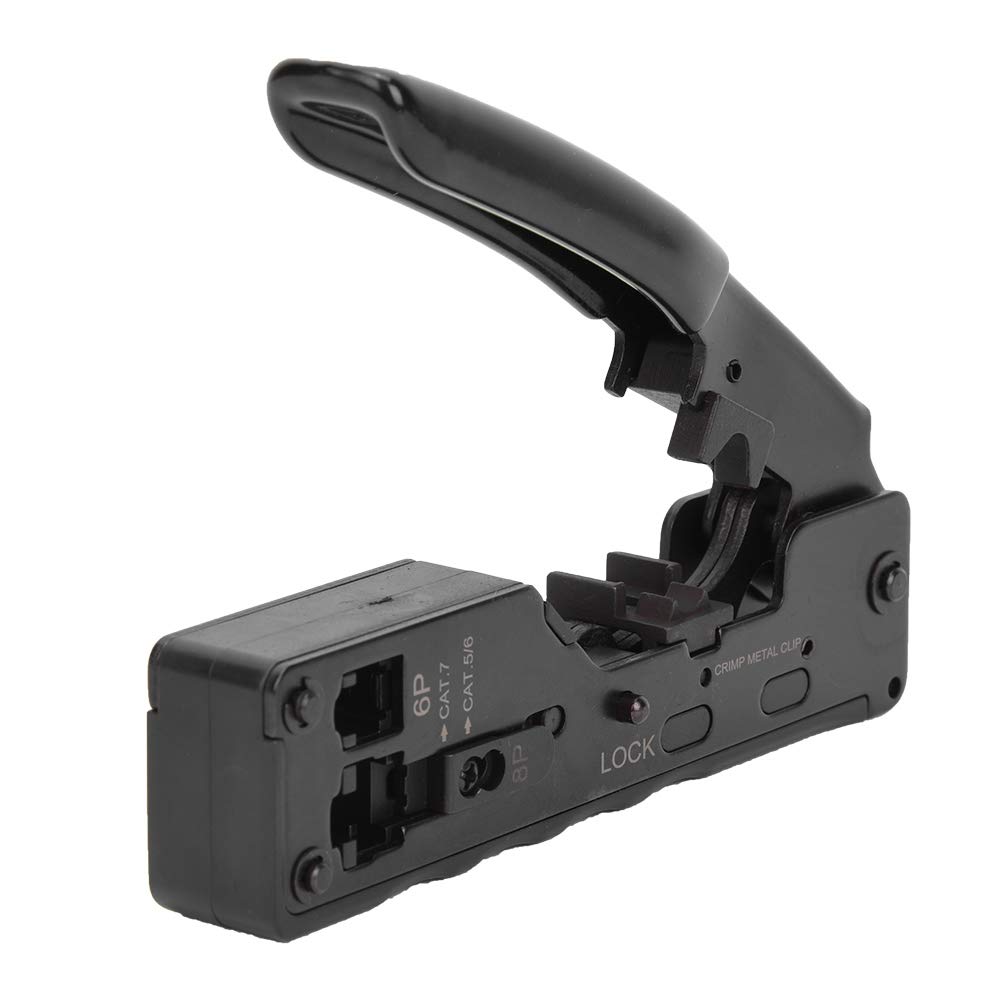 Wielofunkcyjna, samonastawna zaciskarka Ethernet, szczypce do zaciskania 8P 6P RJ45 RJ12/11