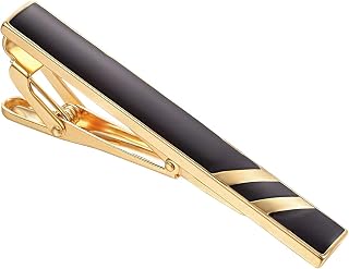 Tie Bar Black Blue Tie Clips For Men Fashion Tie Clips For Men Unique Men'S Jewelry For Father'S Day Gifts