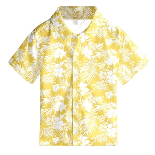 Chemise Manche Courte Enfant Garcon Hawaïenne Chic Col Rond Fashion Mignon Haut T Shirts Ado...
