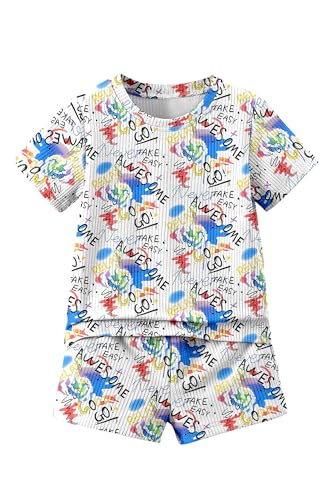 Image of Fashion Dream Boys Cotton Blend Printed Co-ord Set|clothing set for kids|Combo set