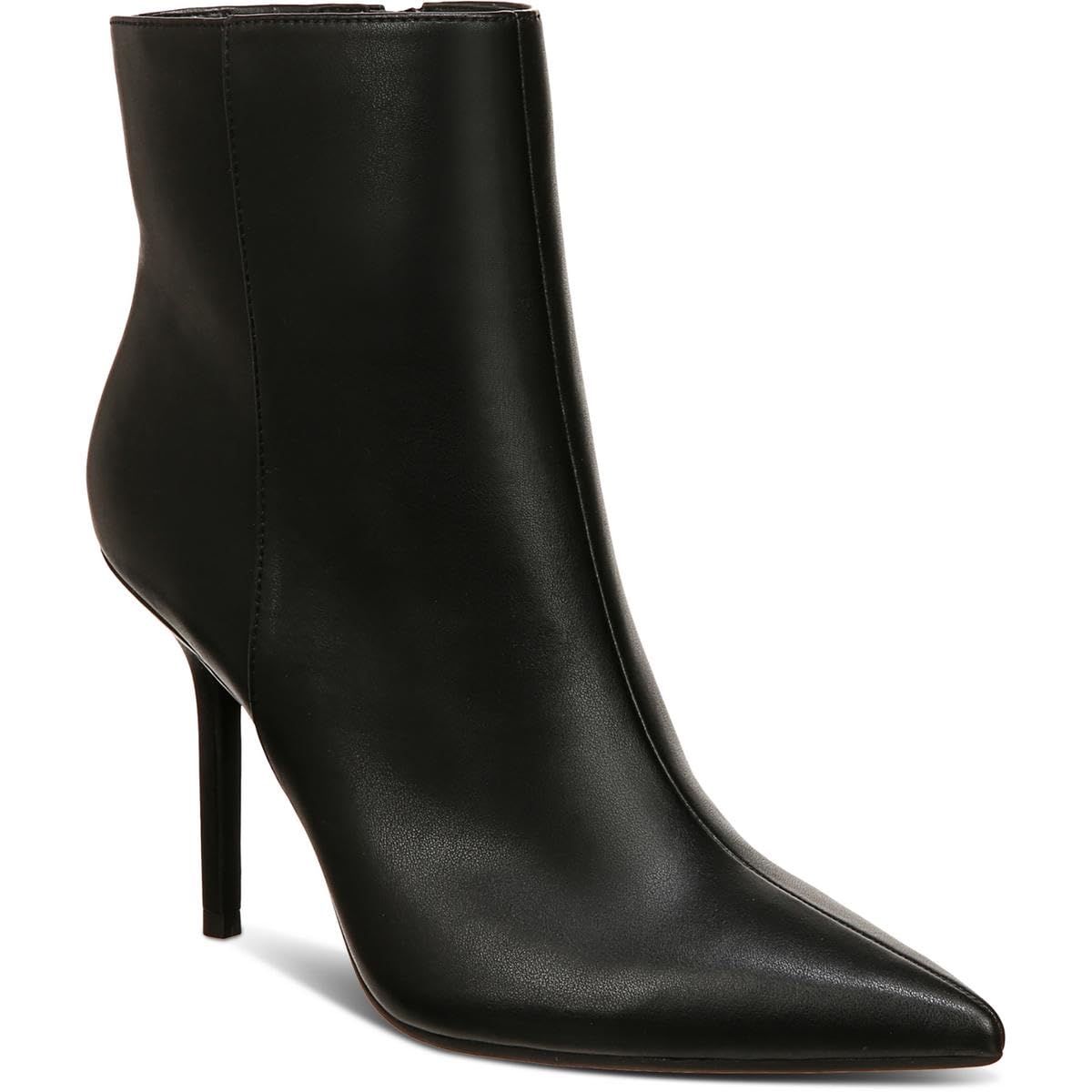 INC Womens Holand Faux Leather Pointed Toe Booties Black 6 Medium B M