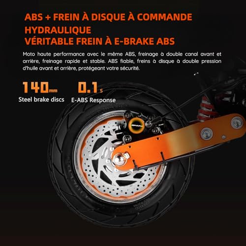 CHEEVALRY-Trottinette-Electrique-pour-Adultes-Electrique-Double-Moteurs-11-Pouces-Pneus-Hors-Route-60V-38Ah-Batterie-au-Lithium-Lithium-Autonomie-de-120-km-Capacite-de-Charge-200-kg CHEEVALRY Trottinette Électrique Double Moteur 11 Pouces – Tout-Terrain, Autonomie et Puissance – Image 6