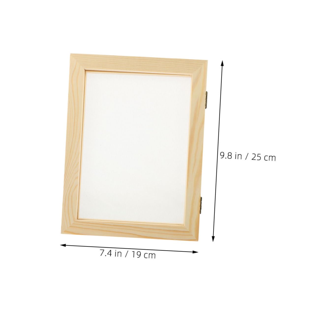 ERINGOGO Wooden Paper Making Screen Kit Sturdy Pine Craft Frame for Diy Paper Art for Beginners Professionals