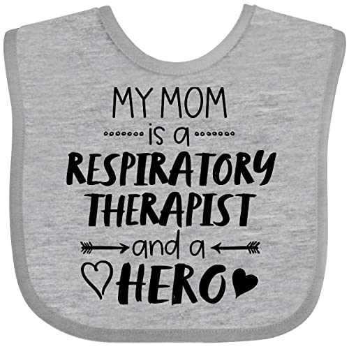 inktastic My Mom Is a Respiratory Therapist and a Hero Baby Bib
