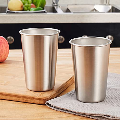 Changxi 5 PCS Aço inoxidável Pint Cups Tumbler caneca de cerveja Viagens e refrigerador canecas Part