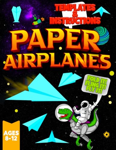 Paper Airplanes: For Kids (Ages 8-12) Ready to Fold and Fly Paper Airplane Kit with Instructions and Templates. image 2