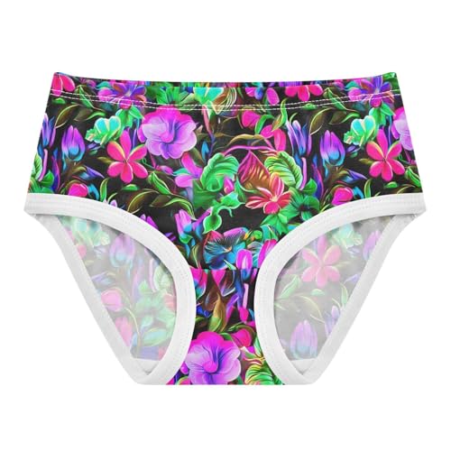 Purple Flower Toddler Girls's Underwear 2T 202c1618