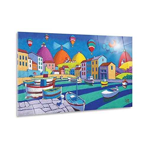 DECORAZIONE: I nostri quadri non sono solo pratici, ma anche molto decorativi. Sicuramente attireranno lo sguardo di tutti gli ospiti: le riproduzioni di quadri famosi, le mappe del mondo, i panorami e gli scorci renderanno unico e personalizzato il tuo ambiente.