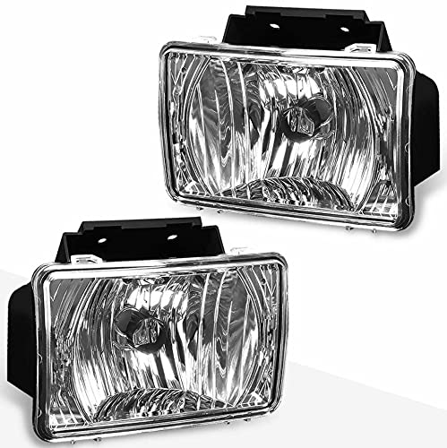 PIT66 Fog Lights Assembly Compatible with 2004-2012 Chevy Colorado, Fit 2004-2012 GMC Canyon, Fit 2006 Isuzu i-280/i-350, Fit 2007 2008 Isuzu i-290(Clear lens)