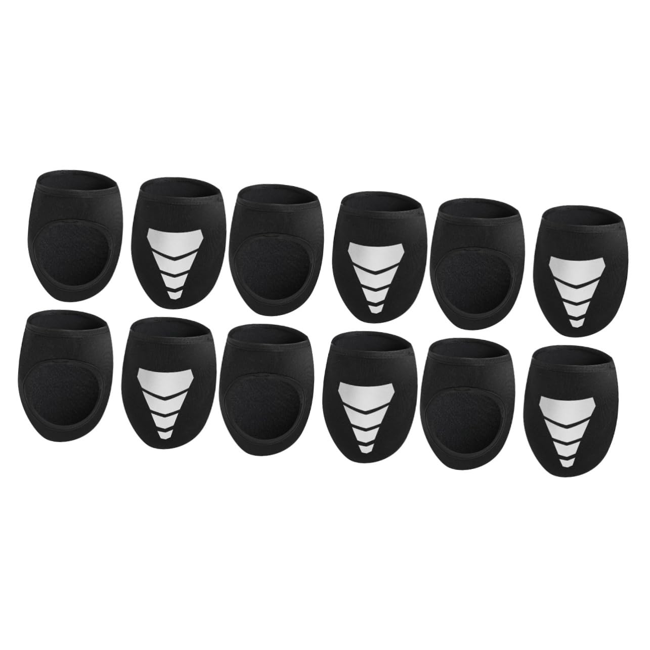 YARNOW 2 Paires De Couvre-Chaussures Pro Équipement De Cyclisme Couvre-Chaussures Imperméables Couvre-Chaussures De Vélo Coupe-Vent Couvre-Chaussures Demi Couvre-Chaussures