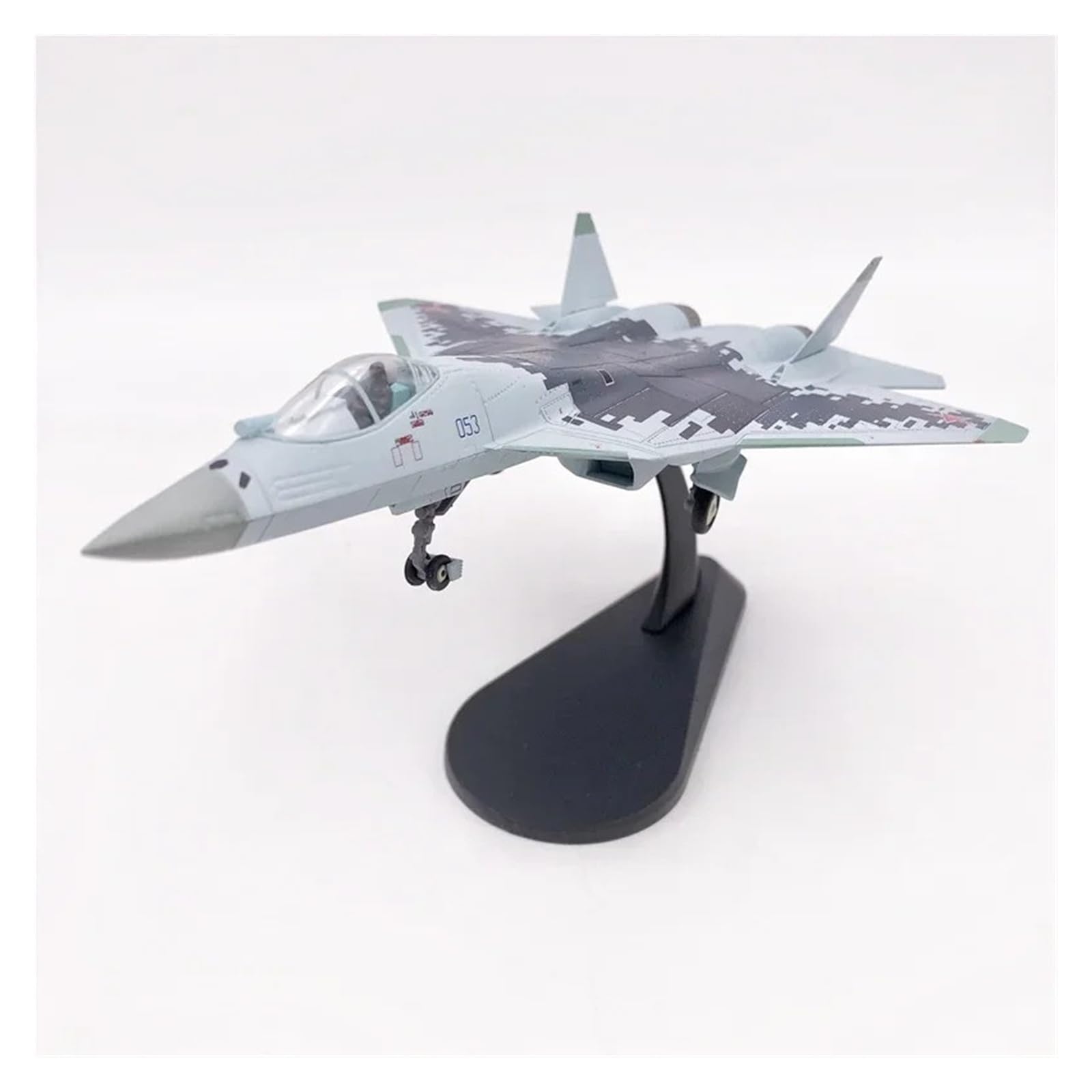 Modello Aeroplano Metallo SU-57 Russo Scala 1/100 | Collezione, Giocattoli Statici, Lega, Aereo Da Caccia