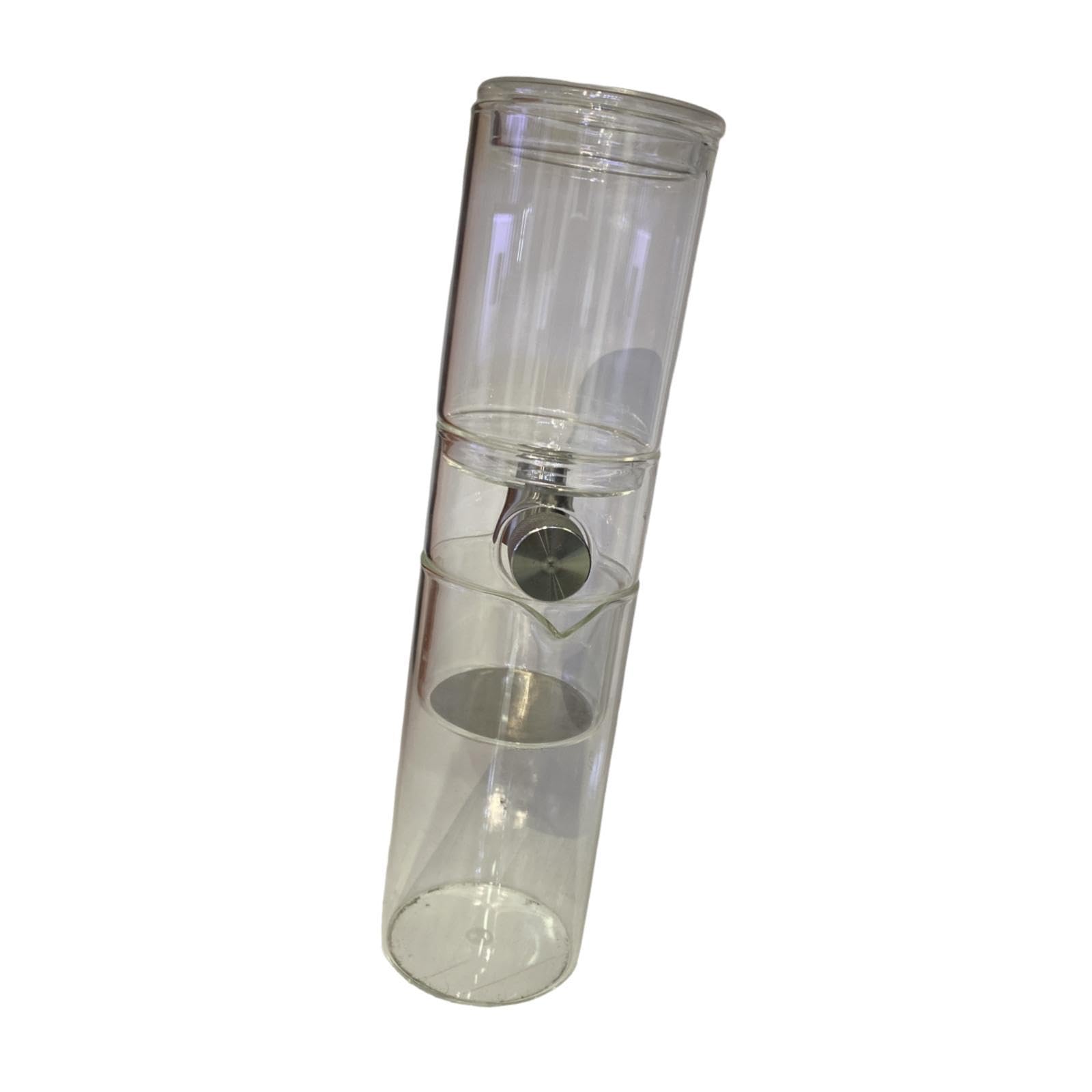 Cafetera Fría Compacta De Cristal Borosilicato | preparación manual, sabor suave, ideal para verano, ahorra espacio
