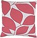 Surya Somerset Poly Fill 18" Square Pillow in Pink