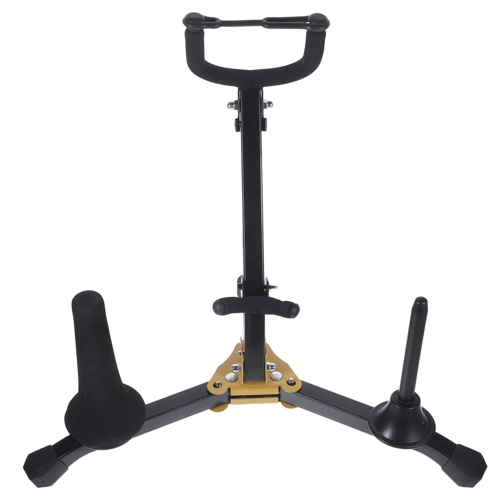 Levemolo Folding Saxophone Stand Saxophone Hanger Tenor Saxophone Rack Clarinet Flute Stand Compact Music Instrument Holder