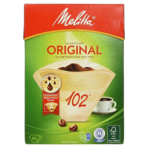 Melitta Sacchetti Filtro, Marrone, 80 unità