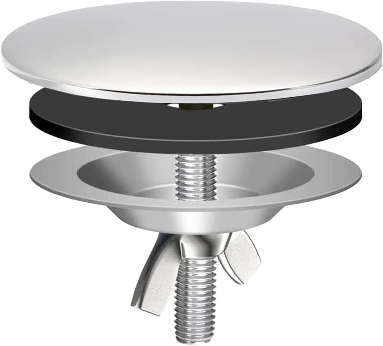 Stainless Steel Kitchen Sink Hole Cover 2 Inch Faucet Hole Cover Kitchen Sink Tap Hole Plate