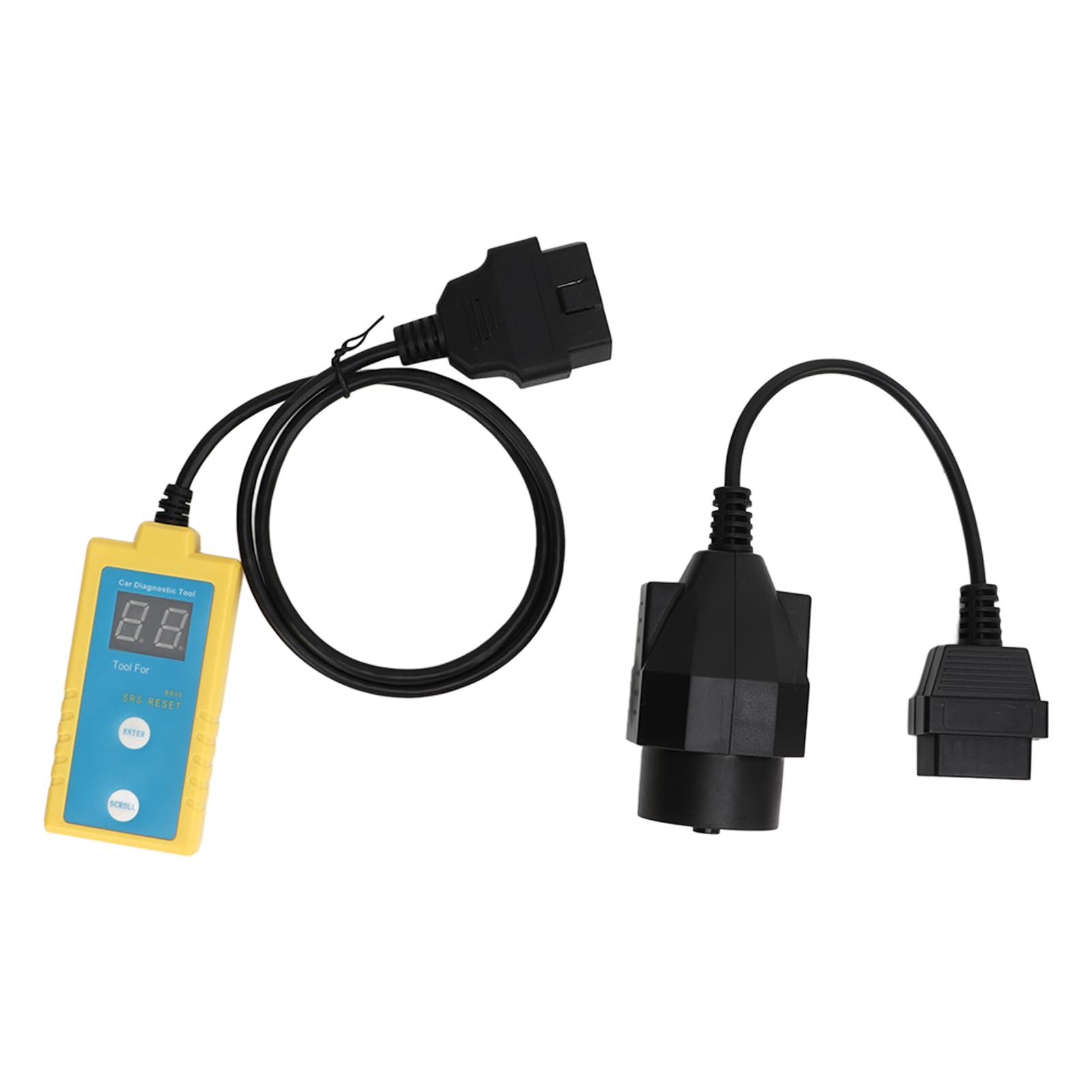 SRS Scanner Compatible con E36 E46 E34 E38 E39 Z3 Z4 X5 1994 2003 Herramienta de Diagnóstico y Reset para SRS con Detección Precisa y Cable de 20 Pines