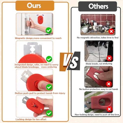 image for XANGNIER Extractable & Magnetic Bread Lame Dough Scoring Tool,Sourdoug