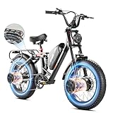 (2025 Upgraded) EAhora X7 Peak 3000W Dual Motor Electric...