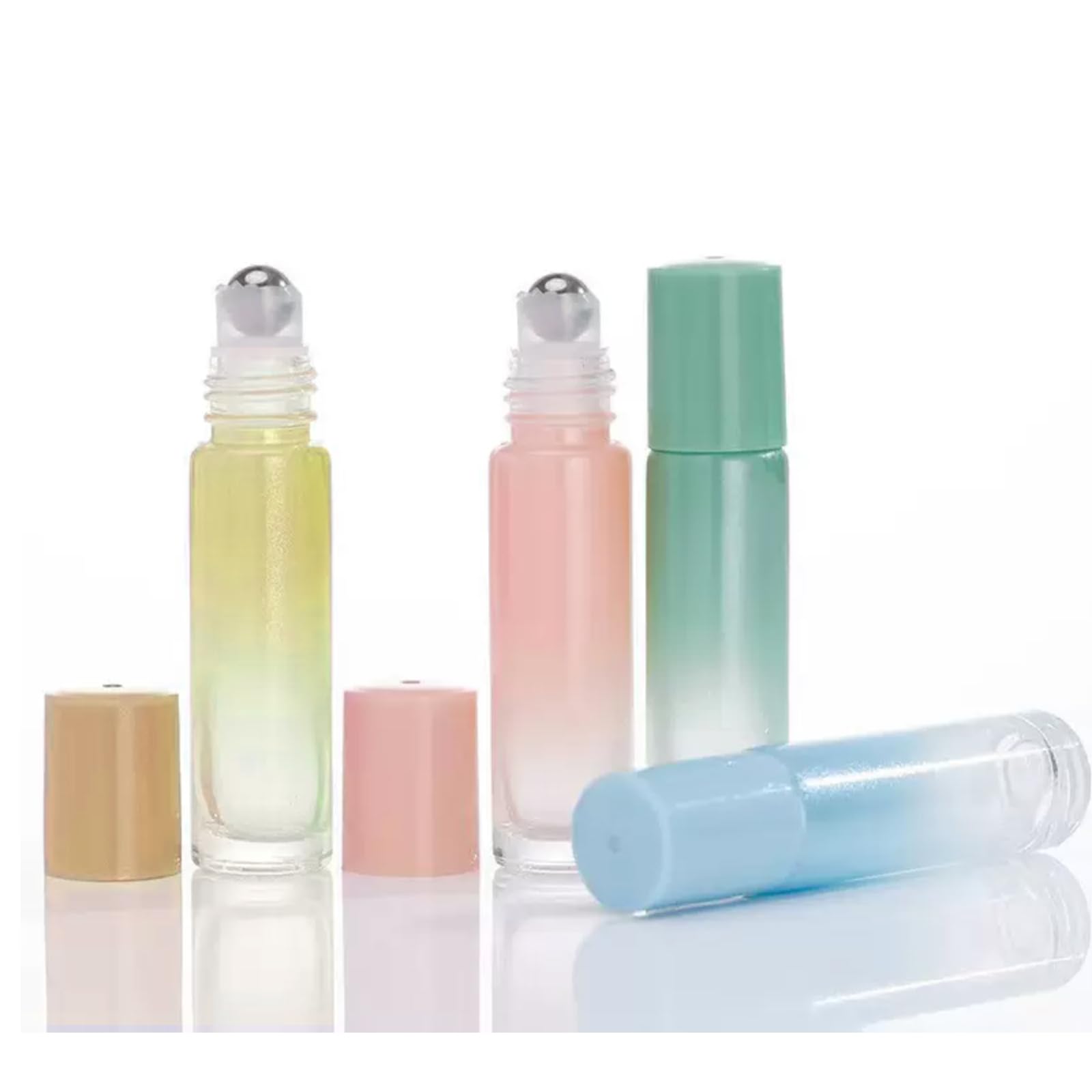 Amazon.co.jp: ロールオンボトル 4本セット 10ml アロマ保存容器 香水 
