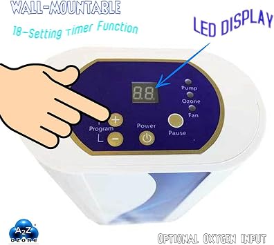 A2Z Aqua-8 Ozone Generator | 800 mg/h w/Oxygen Hookup | Reduce Bacteria
