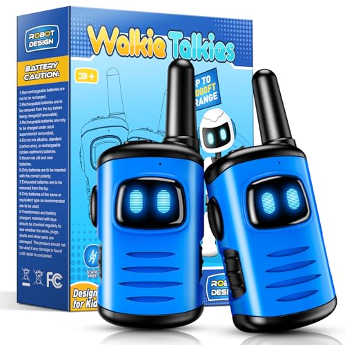 Toyokid Walkie Talkie Kinder, Spielzeug ab 3 4 5 6 7 8 9 Jahre Junge Walky...