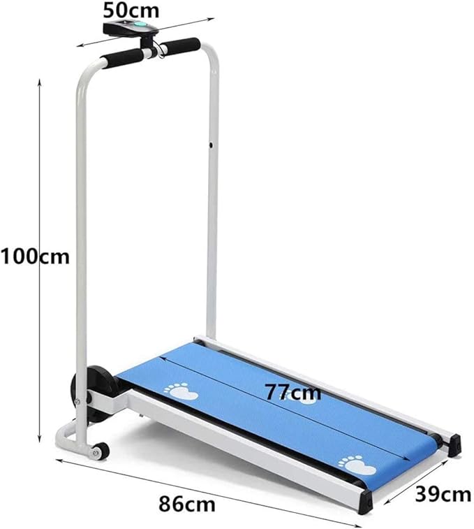 Caminadora Mecánica Plegable GAORUIFENG, Azul, para Espacios Pequeños miniatura 2
