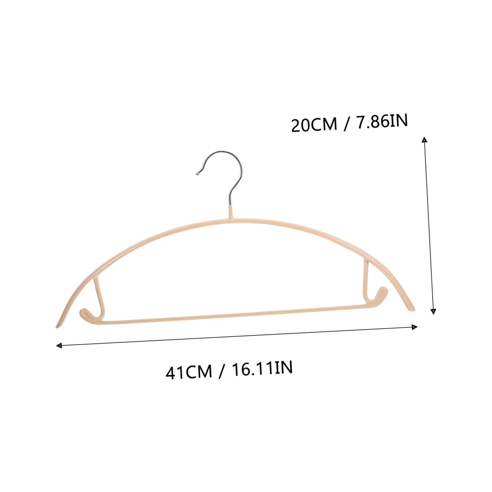 MAGICLULU 10stücke Kleidungsbügel rutschfeste Traceless Hosen Und Kleidungsbügel Für Platzersparnis Für Wäschekammern Schränke Und Schlafzimmer