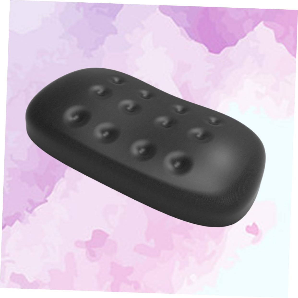 NUOBESTY Poggiapolsi Ergonomico Per Mouse in Memory Foam 3 Pezzi Per Computer Poggiapolsi Ergonomico Nero