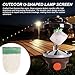 Jorzer 20PCS Lantern Mantles 4x3 Inch U Shape Propane Lantern Mantles with Drawstring Easy to Use for Outdoor Supplies.