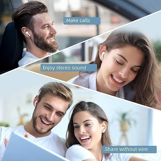 VAGHANI ENTERPRISES VAGHANI ENTERPRISE Earbuds Wireless Earbuds Bluetooth 5.3 TWS Earphones Full Touch Control Headphone Built-in Microphone Premium Sound Quality With Long Battery Backup (Black) - Image 6