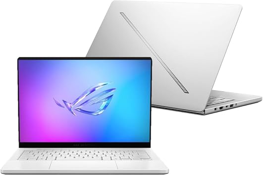 EXCaliberPC [2025] ASUS ROG Zephyrus G14 GA403UM-G14.R9HX4 AMD Ryzen 9 270, 16GB LPDDR5X, 1TB NVMe SSD, NVIDIA GeForce RTX 5060, 14" 3K OLED 120Hz, Windows 11 Gaming Laptop