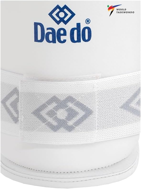 DAEDO WT Recognized Taekwondo Shin Guard, Officially Approved for International Competitions, Sizes S-XL, Lightweight and Durable Protection