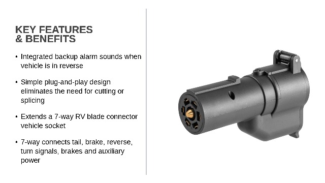Amazon.com: Curt Manufacturing 57727 7-Way Round Connector
