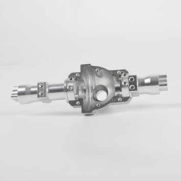Aluminum Portal Center Gearbox Housing for Redcat Gen8 RER11405 (Silver)