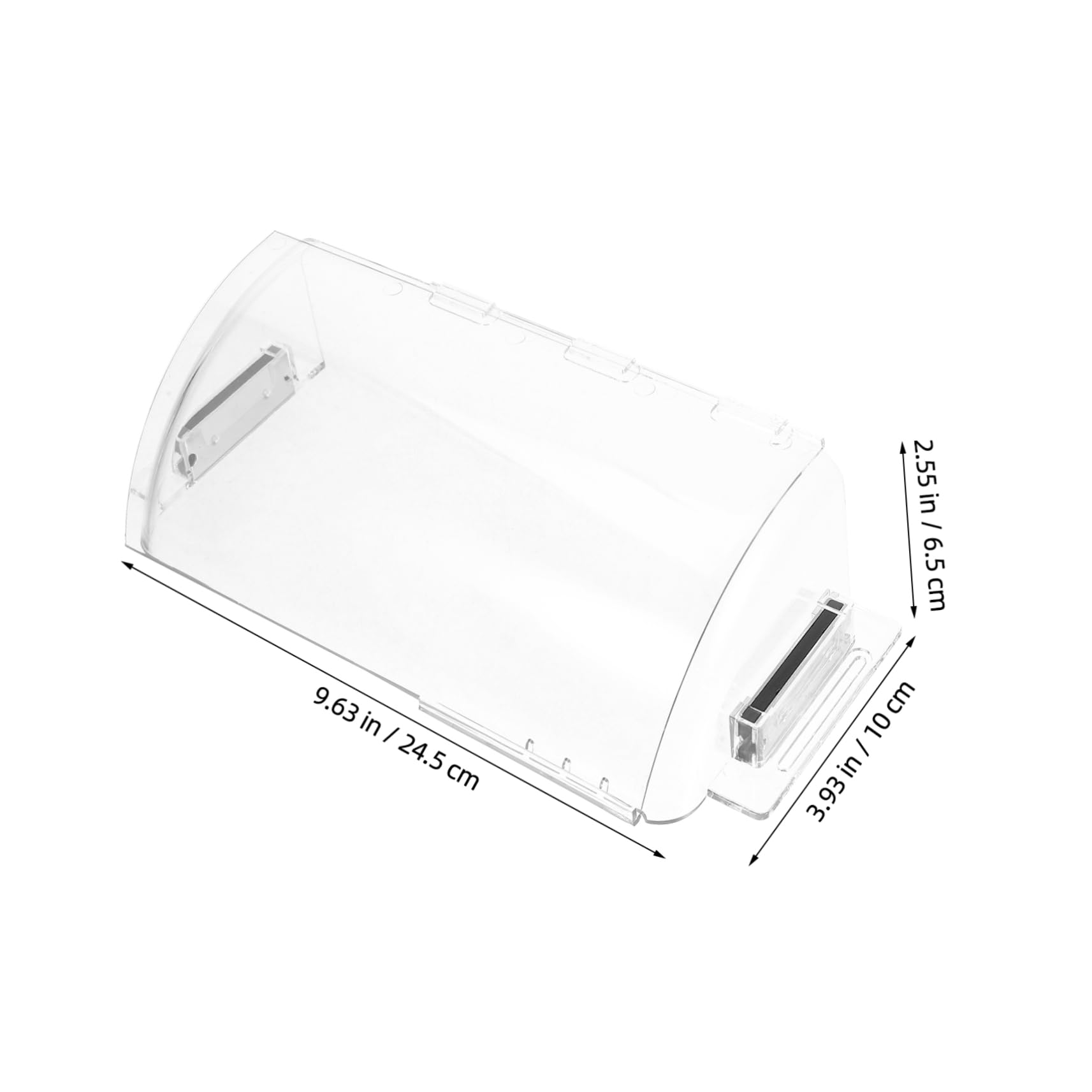 jojofuny Deflector de Ventilación Magnético y Mejora la Ventilación Hogar 2 Piezas, Plástico Resistente, Fácil Instalación para Suelo, Pared y Techo