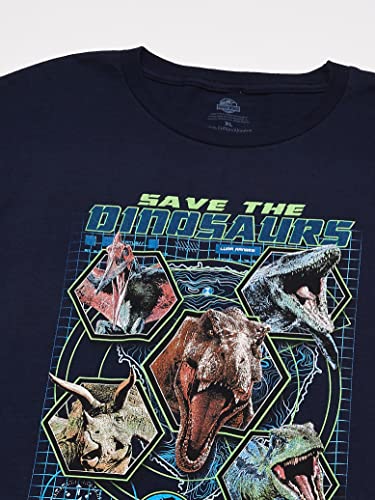 Jurassic World Boys 2 Save The Dinosaurs Short Sleeve T-Shirt2