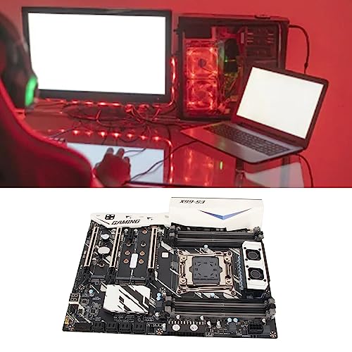 X99 LGA2011 Moderkort för Stationär PC med NVME M.2 och DDR4