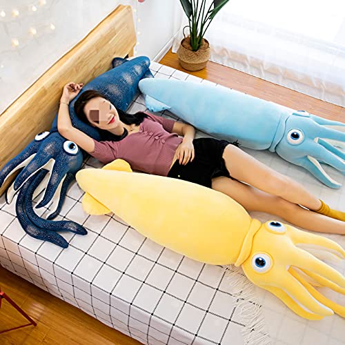 Xiyuan The Giant Squid Plush Stuffed Animal Toy ，Plush Toy, (31.5 Inches /80 Cm) Ocean Animalspillow,Squid Pillow #TOP3