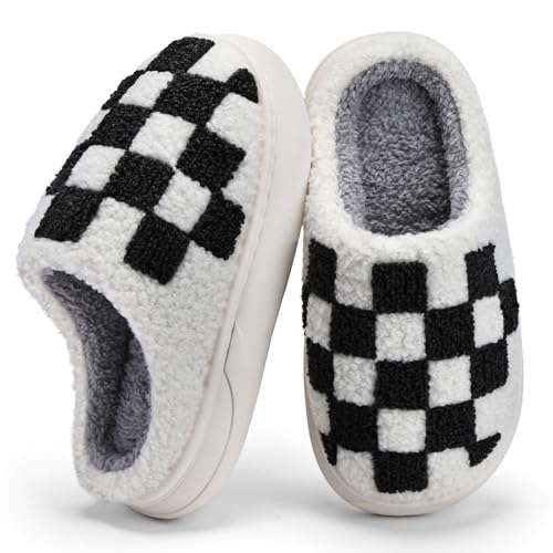 Image of IceUnicorn Kids Slippers Boys Girls Warm Winter House Slippers Big Little Kids Non-Slip Soft Plush Memory Foam Home Shoes for Indoor Outdoor
